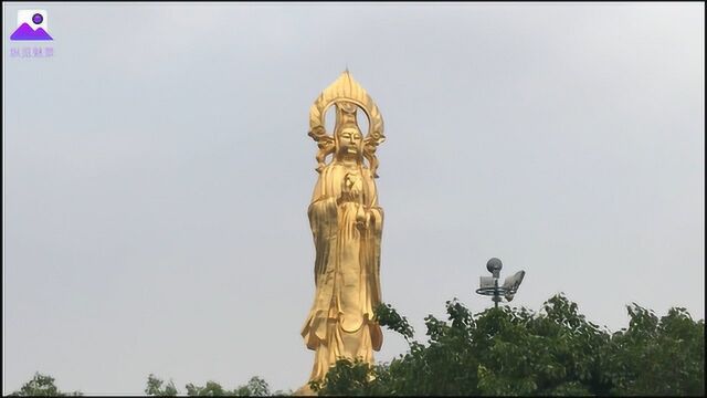 登莲花山景区,看世界上最高的望海观音