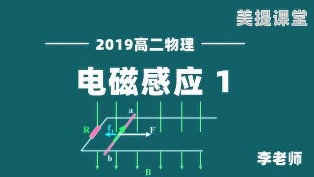 高二物理 2019寒假课 电磁感应