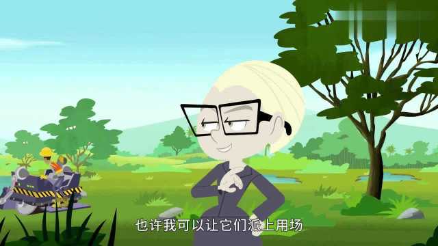 动物兄弟第五季:大象为了吃到芒果,让马丁来帮忙,真是太聪明了