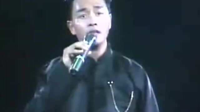 听张国荣演唱歌曲,如梦如幻月,若即若离花