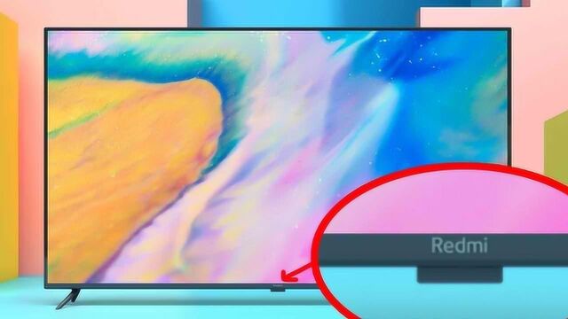 Redmi 官博曝光电视外观:摄像头太突兀,边框控制堪称完美