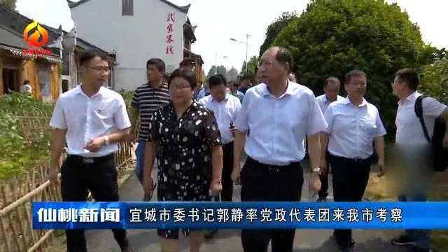 仙桃:宜城市委书记郭静率党政代表团来我市考察