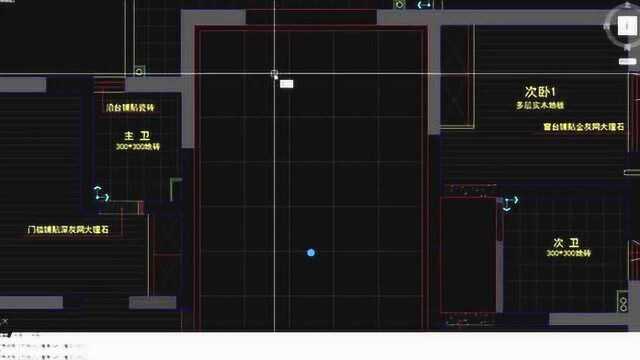 恩维客教育龙猫老师参赛作品室内CAD地面铺贴图绘制技巧