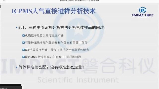 ICPMS气体直接进样法分析PM2.5颗粒物中的重金属