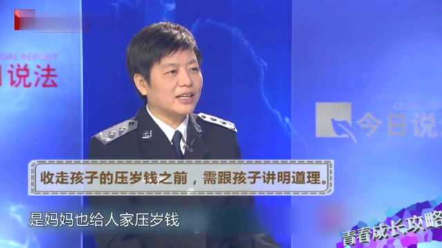 李玫瑾:孩子的压岁钱等金额较大的“收入”,家长应该如何处理?