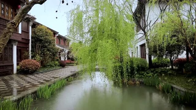 春雨中的斜塘老街苏州工业园区发布,苏州发布,江苏微旅游