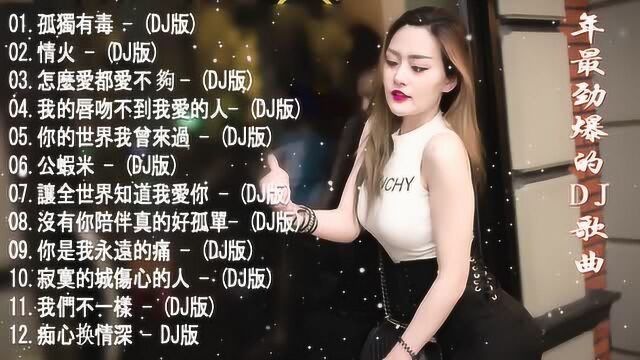 串烧 最新超高音质的DJ歌曲 美女视频 劲爆车载 抖音热播DJ舞曲