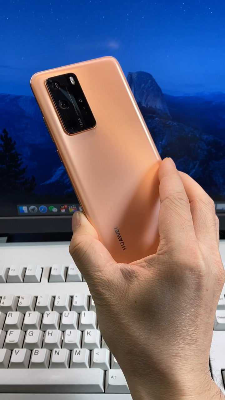 给华为p40pro选了一个完美的壁纸