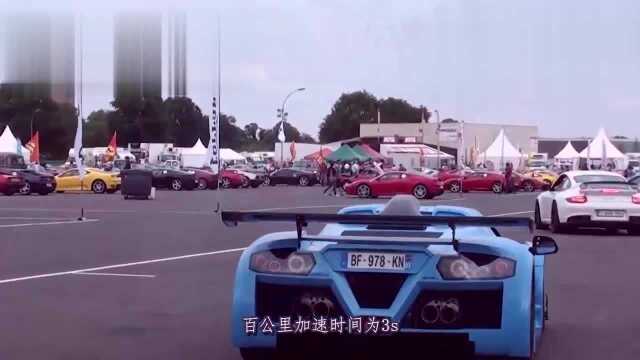 奥迪旗下稀有超跑Gumpert,Apollo,外型犀利霸气,性能强悍