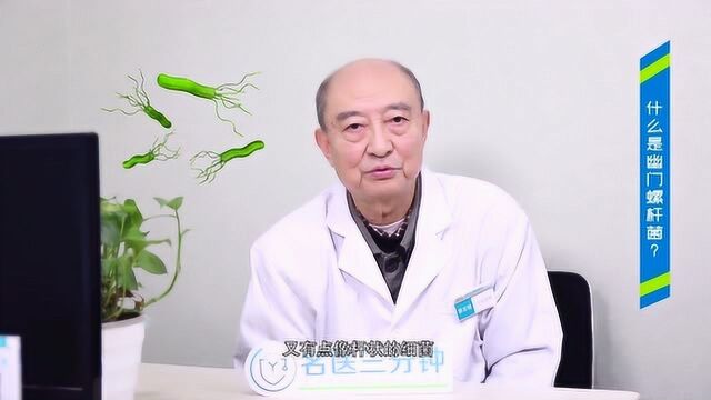 名医三分钟 | 胃肠篇什么是幽门螺杆菌?