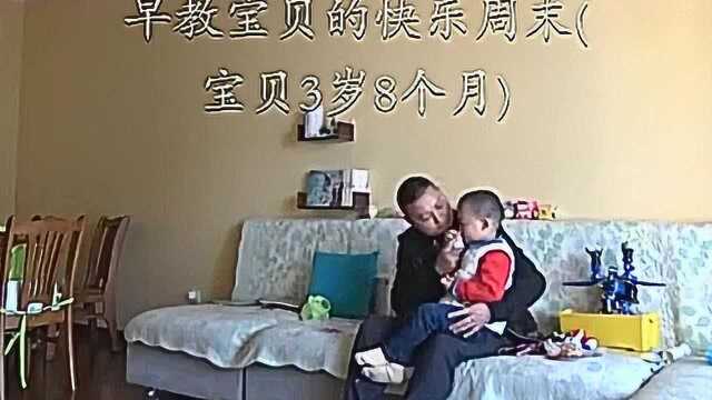 3岁宝宝如何亲子益智早教宝贝的快乐周末宝贝3岁8个月