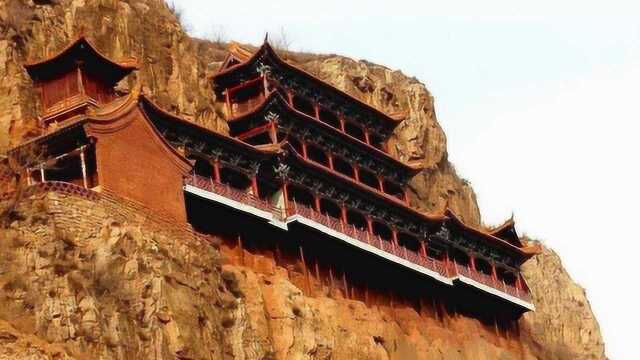 建在悬崖上的古寺,为什么1500年屹立不倒?佩服古人智慧!