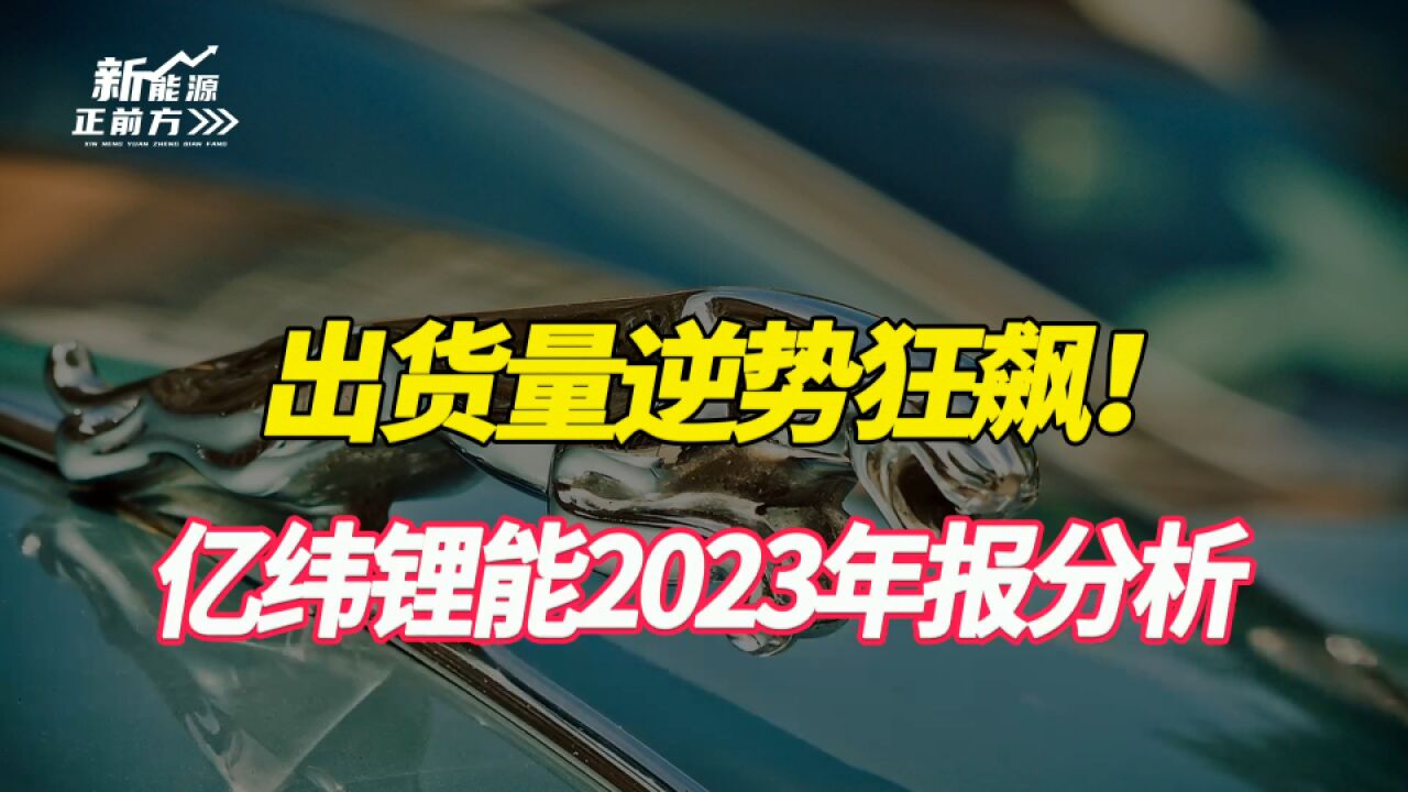 行业唯一,出货逆势狂飙,下一个宁德时代?