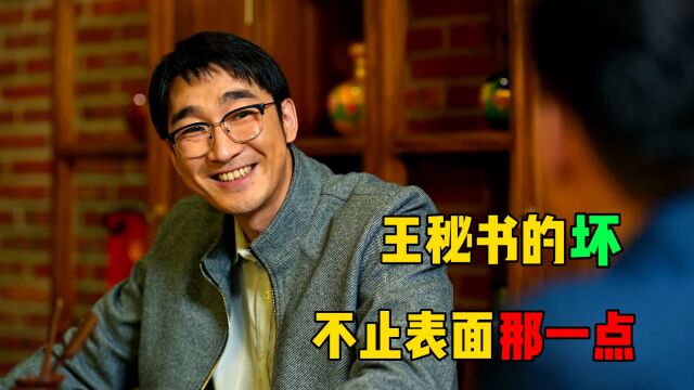 没有20年官场经验,都演不出王秘书的坏,原来是本色出演