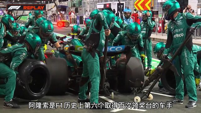 3.21 F1新闻晨报 阿隆索领奖台次数历史第六 维斯塔潘正赛尾速第一 拉塞尔垫底