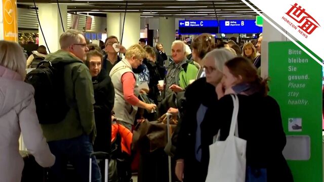 德国汉莎航空通信系统出故障:机场大批旅客滞留 系铁路施工损坏电缆所致