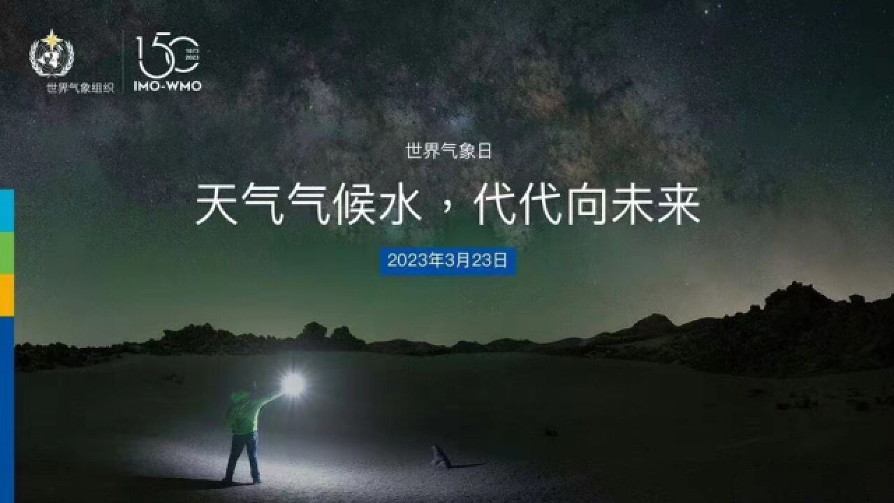 解读2023年世界气象日主题:为什么天气气候和水息息相关?