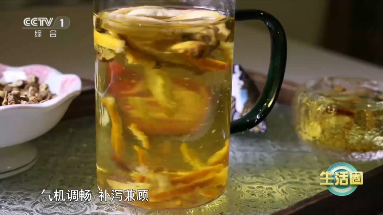 适合冬季饮用的保健茶“柴胡陈皮香橼茶”,简单易做还能预防感冒