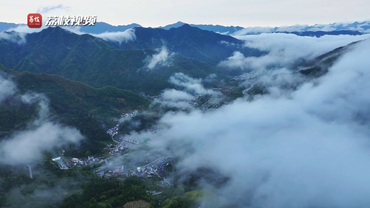 如梦如幻!安徽池州牯牛降雨后云海美不胜收