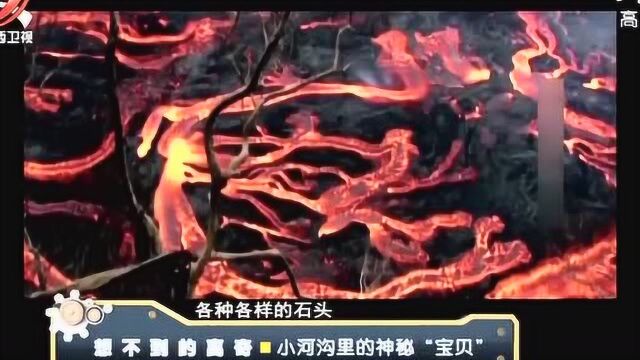 暴雨后小河沟中惊现众多玛瑙 鉴定结果一出 直说:名副其实的宝地