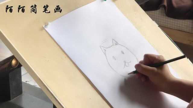 猫咪简笔画课堂:猫咪的另类画法,猫咪这样画也好看!