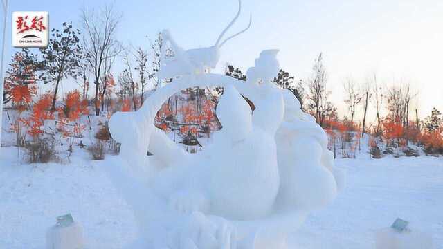 4天精雕“午后阳光”获奖5万元 57岁雪雕师夺大赛头名 愿继续逐梦