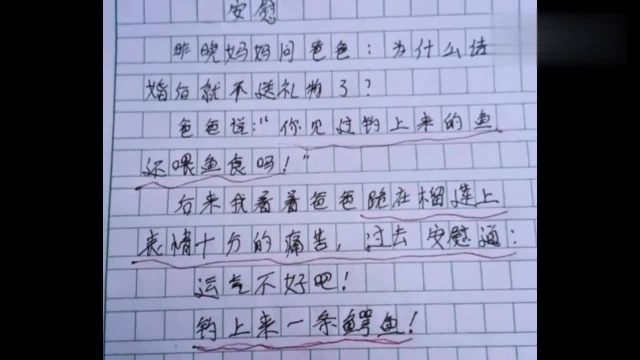 小学生搞笑作文《安慰》,这是谁家的孩子真有才,网友:高手!