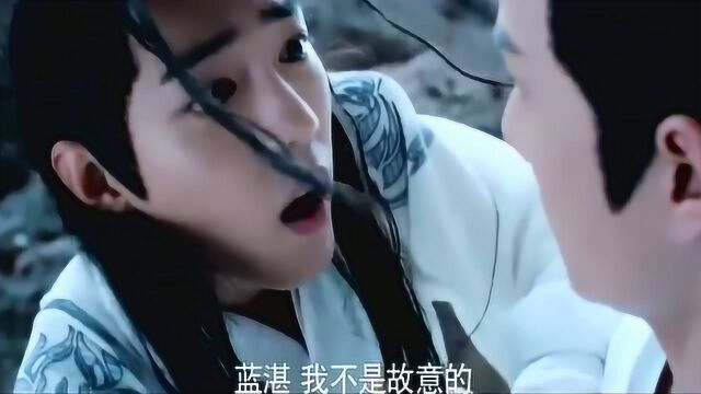 《陈情令》,魏无羡蓝忘机误入寒潭洞,见过蓝翼前辈,拿到阴铁.