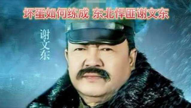 坏蛋如何炼成 东北悍匪谢文东