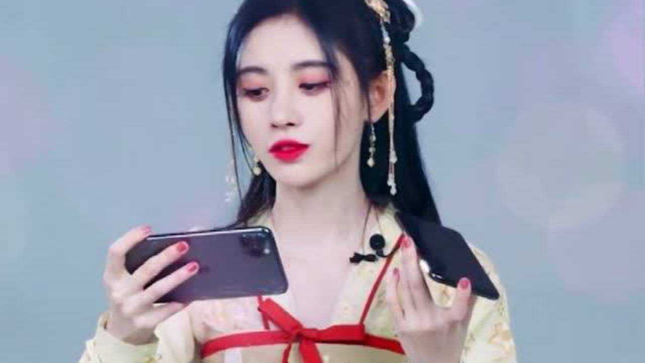 鞠婧祎清唱古画这嗓音太好听了好治愈