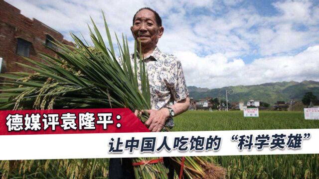 德媒高度评价袁隆平,“科学英雄”让中国人不必再忍饥挨饿