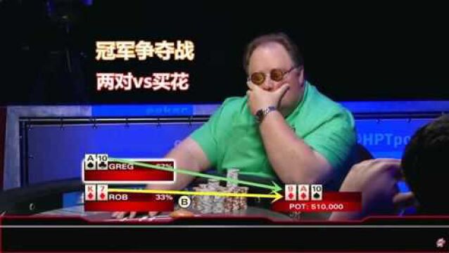 HPT精彩牌局:双方都喜欢的翻牌面,都认为“我”赢定了的冤家牌