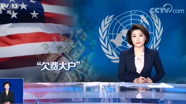 美国拖欠会费超七成,联合国闹“钱荒”,中国已足额缴纳联合国各项会费摊款