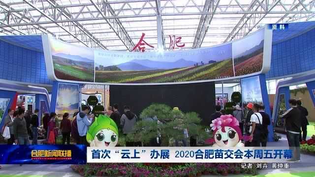 首次“云上”办展 2020合肥苗交会本周五开幕