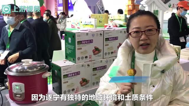 迷你红苕卖出猪肉价 遂宁老“苕农”登台讲述扶贫致富经