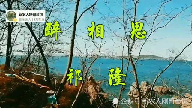 情歌王子祁隆《醉相思》凄美动听,词曲悲情耐寻味,别有一番味道!