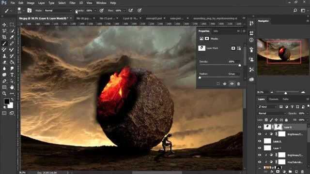 Photo manipulation Speed art