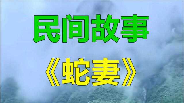 民间故事《蛇妻》古时候有个姓梁的书生