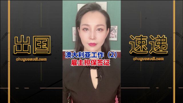 澳大利亚雇主担保签证分几类?