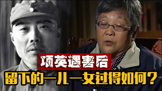 项英在皖南事变中被警卫员杀害,留下的一儿一女,后来过得如何?