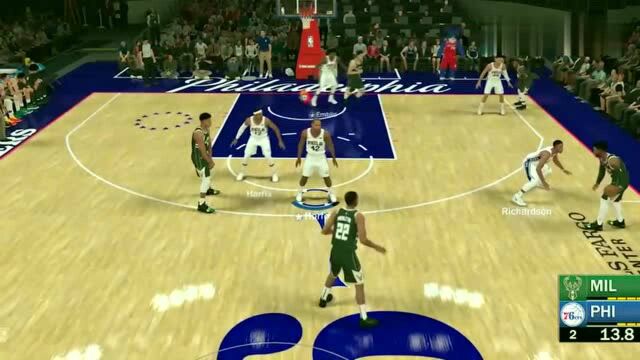 NBA2K精彩锦集,精彩配合无人能挡,快去玩一下