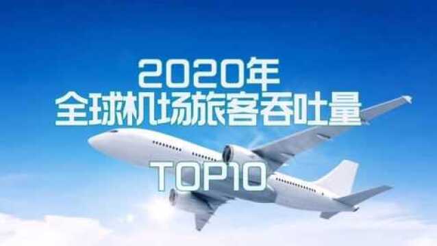 2020年全球机场旅客吞吐量