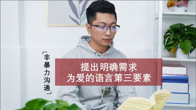 提出明确需求为爱的语言第三要素