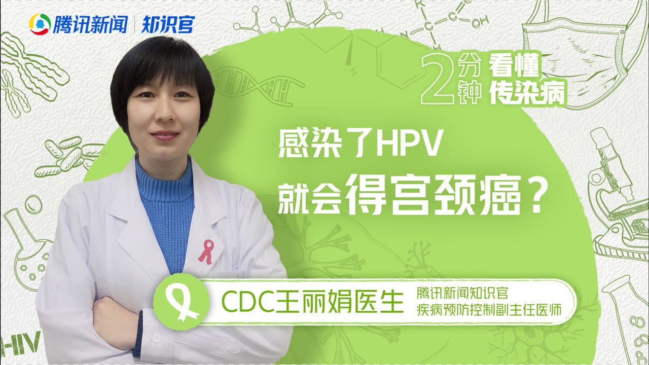 2分钟看懂传染病:感染了HPV就会得宫颈癌?