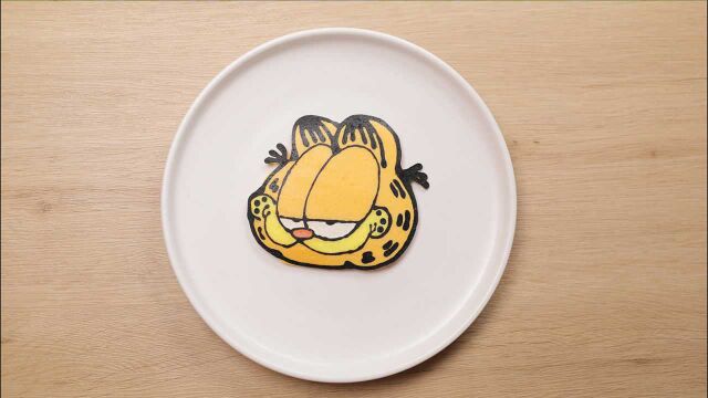 Garfield加菲猫煎饼,用慵懒的方式开启新的一天