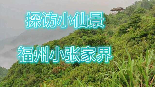 福州的一处小仙景,迷雾幽州,今天带大家去看看云里雾里的美景