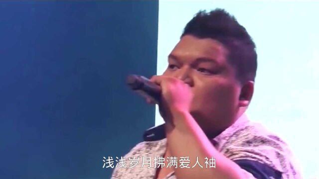 胖子演唱一首《凉凉》,男女生转换无缝衔接,太厉害了