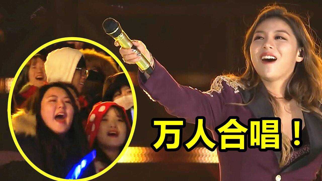 击败《江南style》的女人,瞬间终结韩国“10连冠”神话,不服不行!