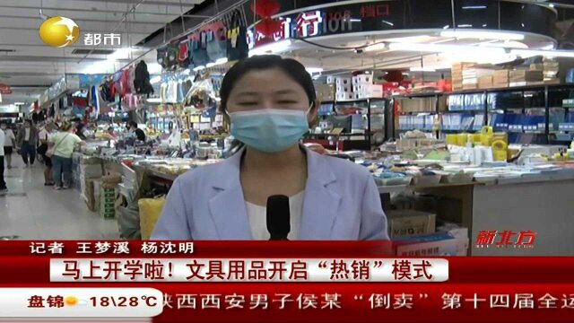 马上开学啦!文具用品开启“热销”模式