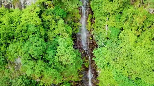 大疆无人机“御姐”航行广西美丽山城,后面那高山顶的信号塔最别致了